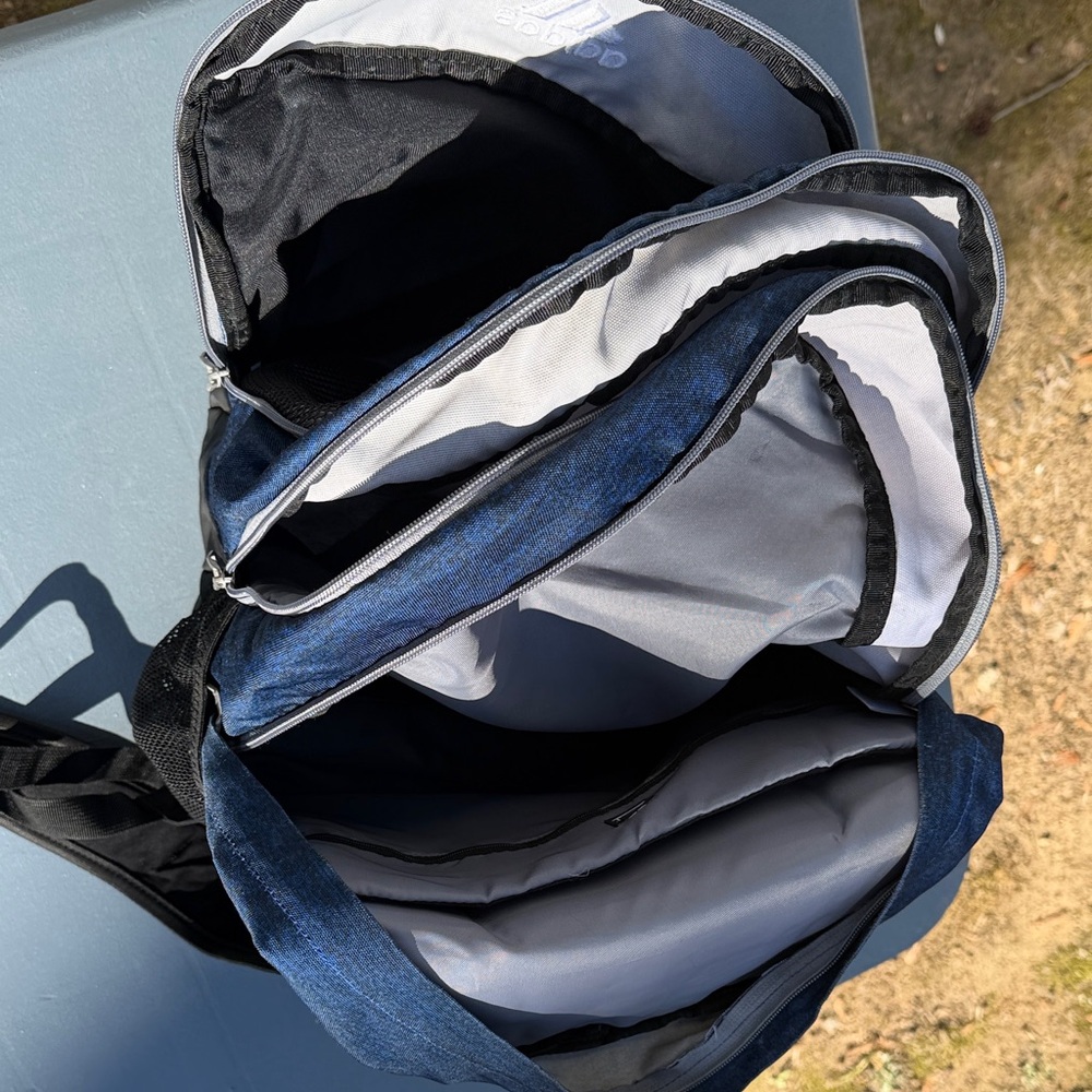 Adidas Prime Men's Backpack in Blue and Black - Picture 8 of 11